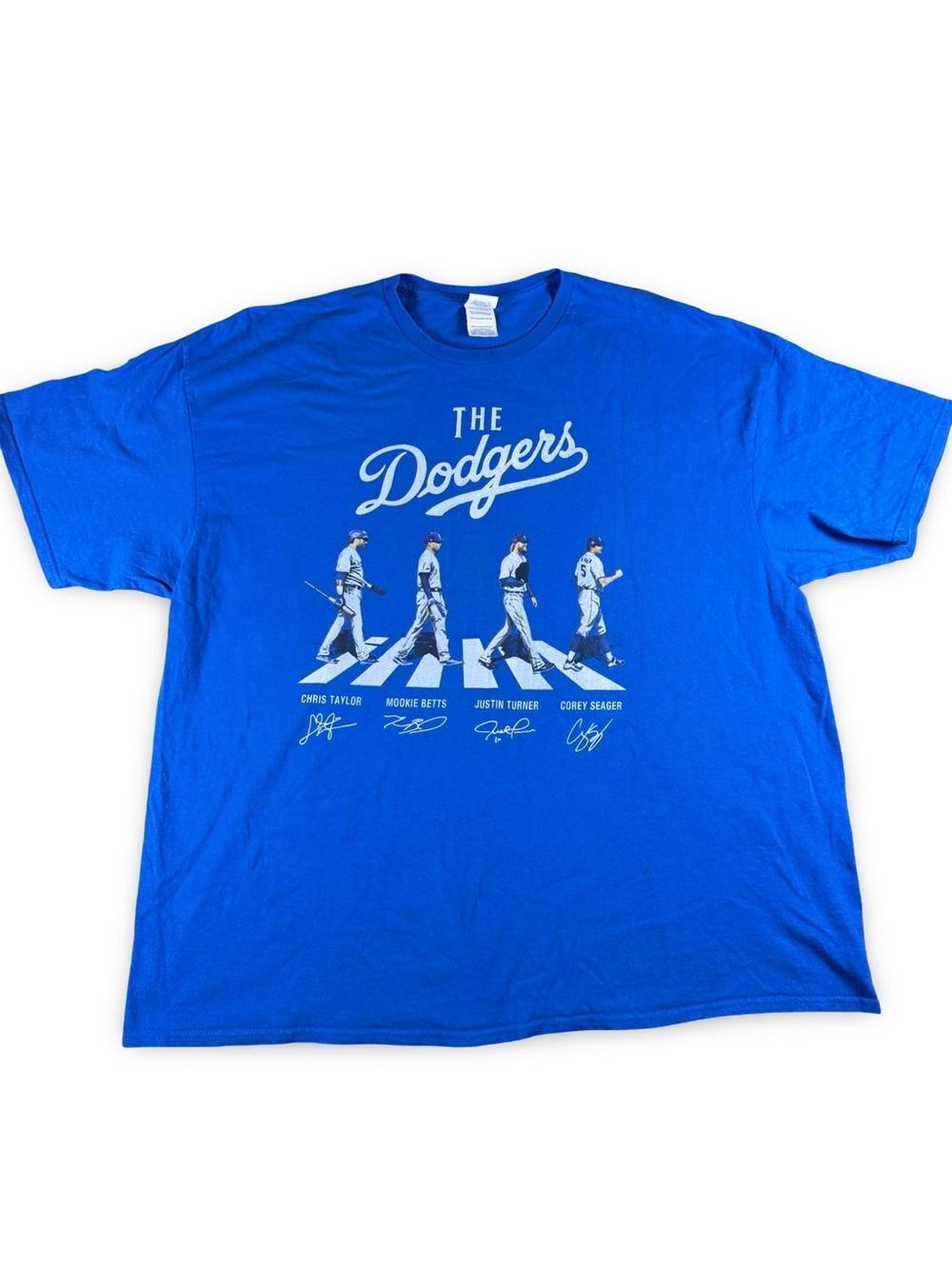 The Dodgers Abbey Road Los Angeles Dodgers Shirt 3XL 100% Cotton